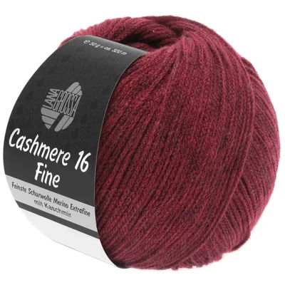 Produktbild von Lana Grossa - Cashmere 16 Fine 0011 dunkelrot