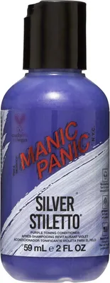 Imagen del producto de Manic Panic - Silver Stiletto, Acondicionador tonalizante púrpura, 59 ml