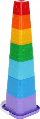 Produktbild von TECHNOK Pyramid Toy Cup+Eimer im 6979 Technischen P18 -Gitter