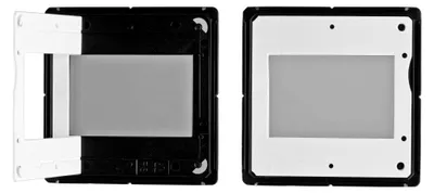 Zdjęcie produktu dla Kaiser Fototechnik C.A.M./CS Slide Mounts, 5 cm, 5 cm, Czarny, Niemcy