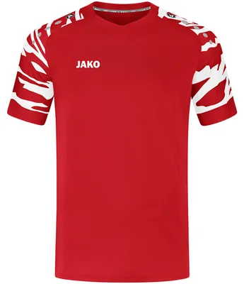 Produktbild von Jako Wild Trikot Kurzarm Herren - Weiß / Sportrot | Größe: L