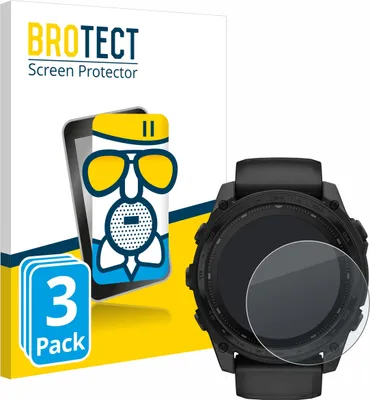Produktbild von 3x BROTECT Entspiegelungs Schutzglas für Garmin Tactix 8 Solar (51 mm) Schutzfolie Panzer Folie Glas Display Schutz matt