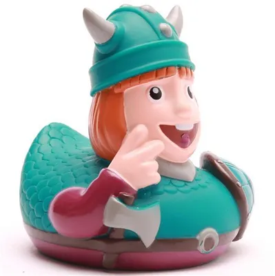 Produktbild von Badeente Wickie Vinyl 8,5 cm