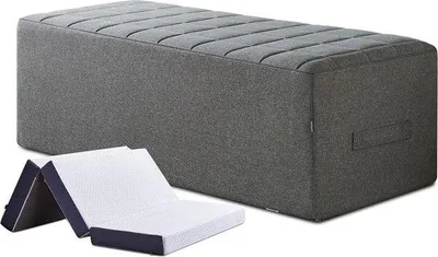 Produktbild von Famanu Tragetasche für faltbare Matratze - 15 cm - Waschbar - 63x135x45 cm