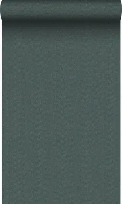 Produktbild von Origin Wallcoverings Tapete Fischgrätmuster Petrolblau 53 cm x 10.05 m