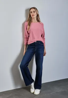 Produktbild von Street One Strickpullover 'Dolman Pullover', A302974, sugar coral mel., Gr. 42
