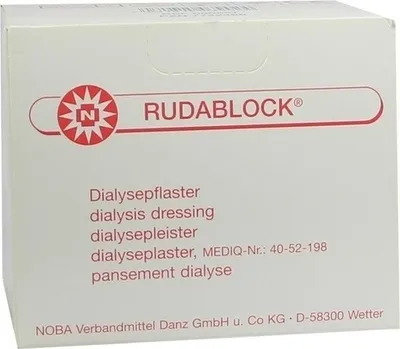 Obrázek produktu pro NOBA Rudablock® dialyzační sádra 2,5 cm x 8,5 cm bílá 100 kusů