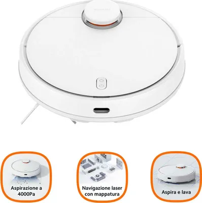 Produktbild von Xiaomi B106GL Robot Vacuum S10  Saugroboter mit Wischfunktion, Weiß