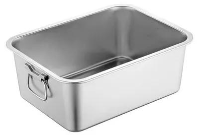 Obrázok produktu pre Rösler R51222K4510, plech na pečenie s rukoväťami, 45x35x10 cm, nerezová oceľ