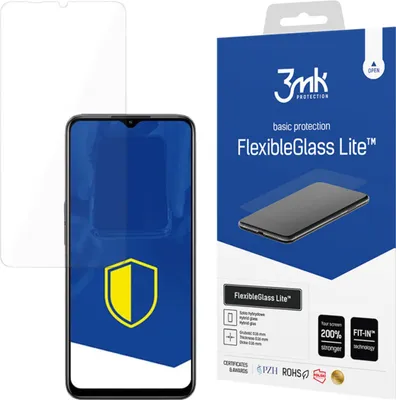 Image de 3mk Verre d'écran hybride FlexibleGlass Lite pour Oppo A78 5G 0,16mm 6H