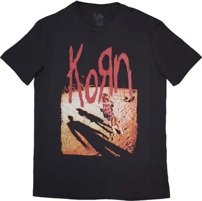 Produktbild von Korn - "Shadow Playground" T-Shirt für Herren/Damen Uni RO12426 (S) (Anthrazit)