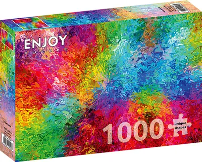 Productafbeelding van Puzzel van 1000 stukjes, Enjoy – Kleurenexplosie