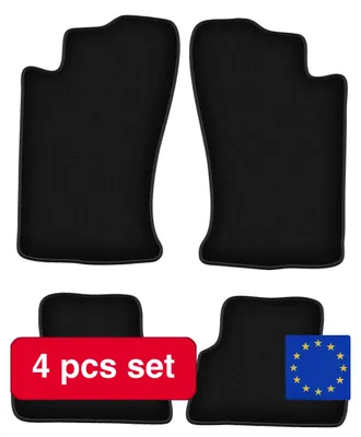 Image de Tapis et moquettes, design épuré, protection de base pour l'intérieur, noir