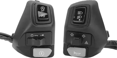 Produktbild von 2PCS Lenkerschalter Abblendlicht/Fernlicht Hupenknopf Ersatz für Yamaha AEROX 155 125
