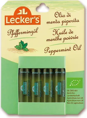 Produktbild von Lecker's   Pfefferminzöl 4 x 2ml