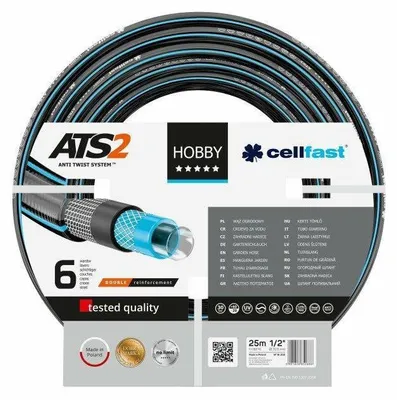 Zdjęcie produktu dla CELLFAST Wąż Ogrodniczy HOBBY ATS 3/4" 45mb na Stojaku