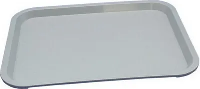 Produktbild von 6x Tablett MODERN 41 x 31 cm grau Servier -, Abräumwagen