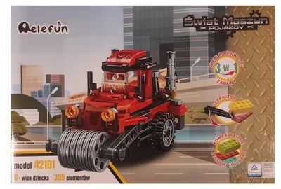 Produktbild von Elefun 42101 Bauklötze 305 Teile 3-in-1 Konstruktionsspielzeug