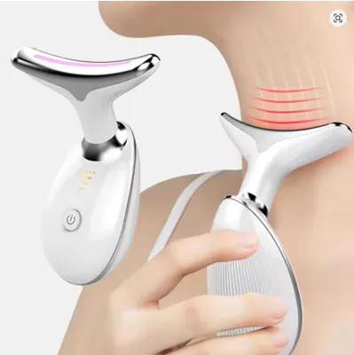 Produktbild von 7 Farben Gesicht- und Nackenmassagegerät für zu Hause zum Straffen und Festigen der Gesichtshaut Elektrisches Gerät zur Schönheitsmassage Gesichtspfle