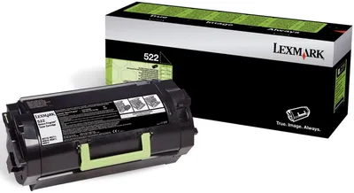 Productafbeelding van Lexmark 52D2000 Originele Lexmark tonerkarton zwart, retourprogramma (0052D2000, 052D2000, 52D2000, 522, NO522)