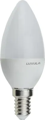 Produktbild von LUXULA LED-Lampe, Kerzenform, E14, EEK: F, 5W, 436lm, 2700K