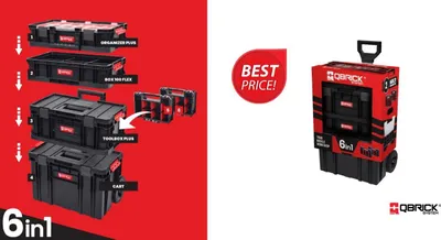 Produktbild von Qbrick System Zwei Wagen 6In1 Set - Skrz N2597