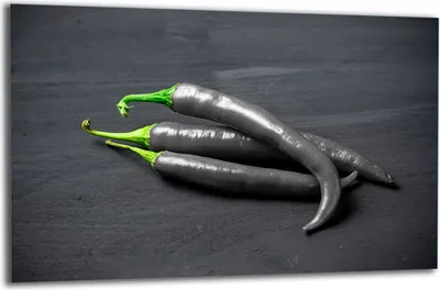 Produktbild von Herdabdeckplatte Glaskeramikkochfeld-Abdeckung Spritzschutz Glas 80x52 Chili