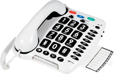 Produktbild von Geemarc CL100 schwerhörigen/schwersehenden Seniorentelefon - einfache Installation - Deutsche Version