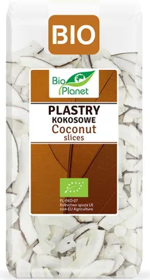 PLASTRY KOKOSOWE BIO 250 g - BIO PLANET