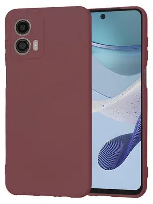 Produktbild von Techsuit Soft Flex Back Cover Hülle für Motorola Moto G53 - Pflaumenrot