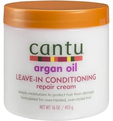 Produktbild von Reparierende Balsamcreme, Cantu, Arganöl, Reparatur, intensive Feuchtigkeitsversorgung, Pflege, 453 g