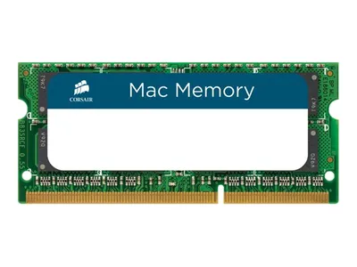 Zdjęcie produktu dla Corsair 16GB (2x8GB) DDR3L 1600MHz SO-DIMM, 16 GB, 2 x 8 GB, DDR3L, 1600 MHz, 204-pin SO-DIMM, Wielobarwny
