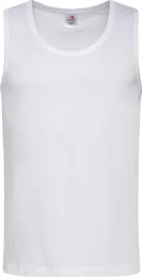 Image de Stedman ST2800 | Mens Classic Tank Top T-Shirt Hommes - Couleur : Blanc - Taille : XXL