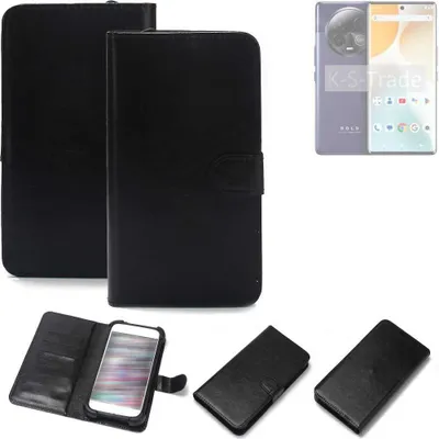 Produktbild von K-S-Trade Handyhülle Schutzhülle kompatibel mit BLU Bold K50 Handy Schutz Hülle Handyhülle Bumper schwarz 1x