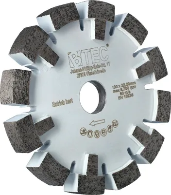 Produktbild von Diamant-Fräser Räumscheibe Ø 130 mm 17 mm BETON