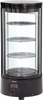 Produktbild von Bartscher Kuchenvitrine 72 Liter mit Rundum-Doppelverglasung und Abtauautomatik
