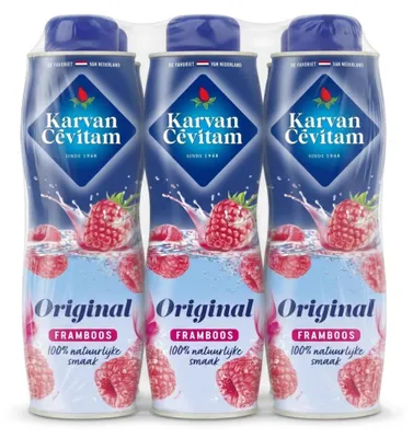 Image de Karvan Cévitam - Framboise - 6 x 600 ml