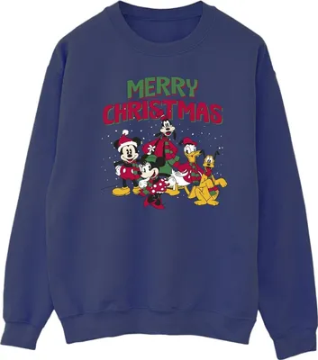 Produktbild von Disney - "Merrys" Sweatshirt für Herren BI39887 (L) (Marineblau)