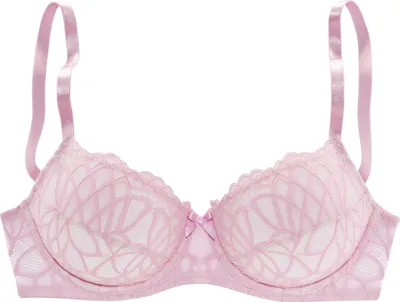 Produktbild von LASCANA Bügel-BH Cara rosa-puder Größe 90 Cup F