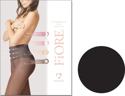 Produktbild von Bauchfreie Strumpfhose 40 den 2 Black