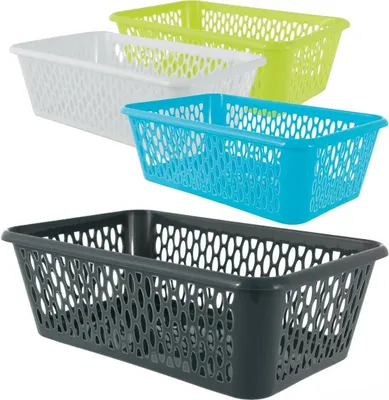 Produktbild von Centi 0565.718512 Kunststoff Korb 8 x 25 x 16 cm Farbig sortiert - 1 Stück