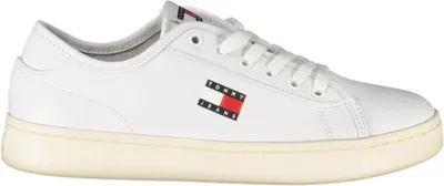 Produktbild von Eleganter Damensneaker in Weiß mit Kontrastdetails und Logo-Aufdruck