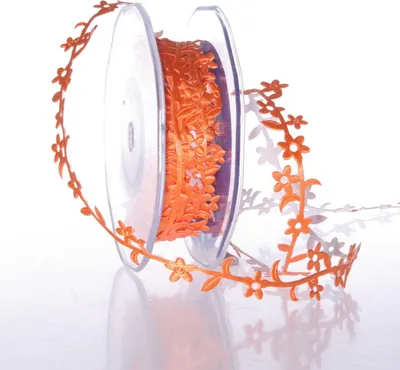 Produktbild von Blütenranke - Orange - 20mm - 10m - 89110-20-10-24