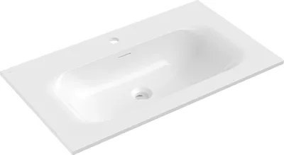 Obrázek produktu pro Mexen Vela umyvadlo zapuštěné do desky 81 x 46,5 cm, bílý lesk - 25238000