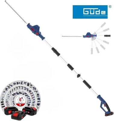 Produktbild von GÜDE Akku Teleskop Heckenschere HST 18 ohne Akku /Ladegerät 18V