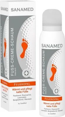 Produktbild von Feueropal Sanamed Fußcremeschaum 150 ml