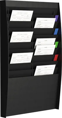 Zdjęcie produktu dla PAPERFLOW A4V2X10.01 Tablica do sortowania 20 str. czarna