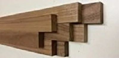 Produktbild von 10 Nussbaumleisten 1000x32x14mm