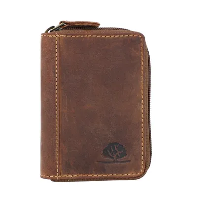 Immagine prodotto di GREENBURRY porta carte di credito Vintag RV Card Case RFID Brown marrone