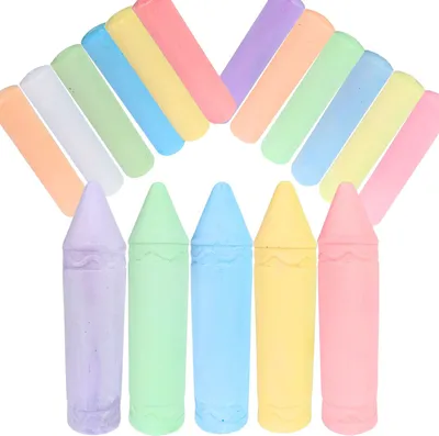 Produktbild von BEST SPORTING Straßenmalkreide 3er-Set | Jumbo, Bunt & Neon | 17 hochwertige Malkreiden in leuchtenden Farben | Perfekt für Kinder & Erwachsene | Wasserlöslich & leicht zu handhaben